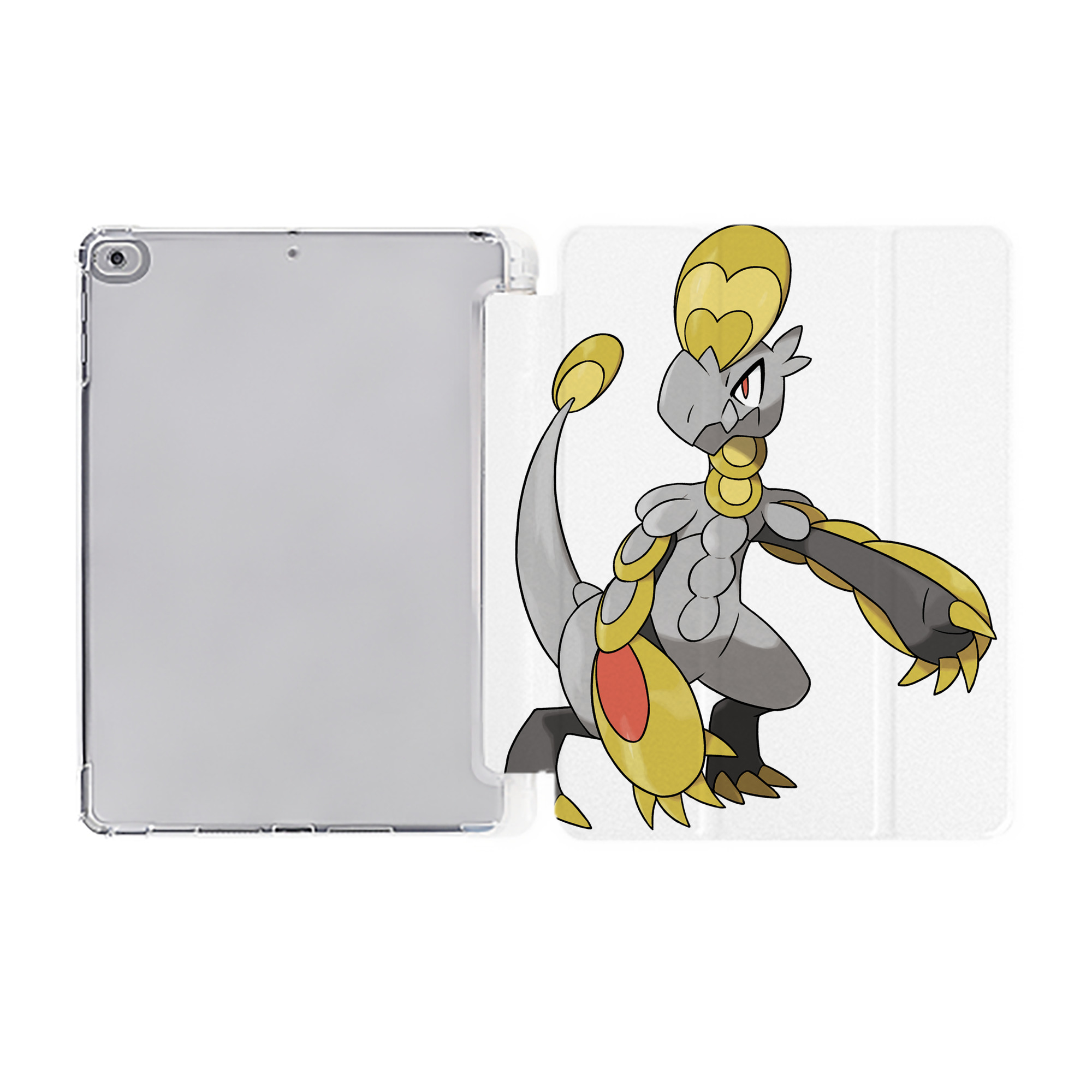 （画像用） ポケットモンスター Pokémon IPad ケース ペン収納付き 三つ折りスタンド PUレザー×シリコン 対応機種9.5/10.5/10.9インチ